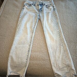 BKE Light Blue Payton Straight Leg Jeans